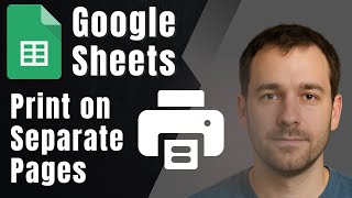 How to Break Google Sheets into Separate Pages for Printing (Page Breaks Tutorial 2025)