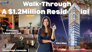Inside a $1,174,00 Premium 3-Bedroom Condo | UC88 Wyndham Garden #realestate #cambodia