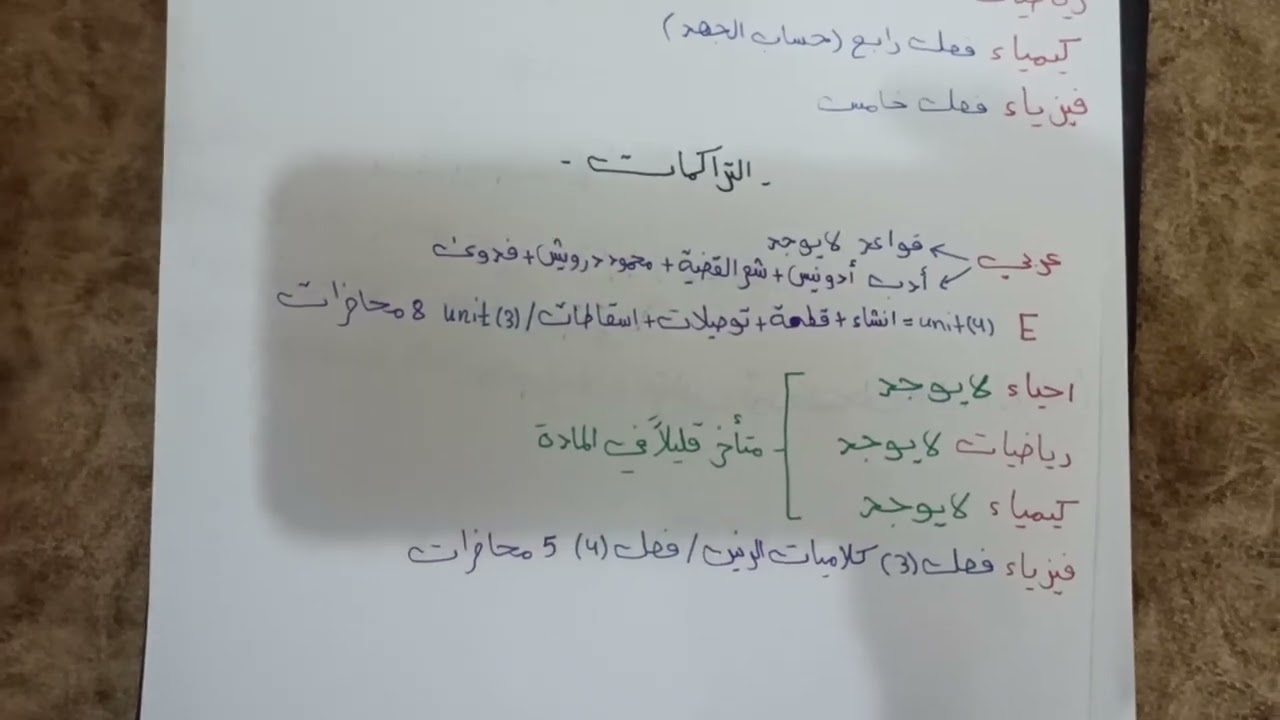 طالب سادس اجته صحوة متأخرة 🤦