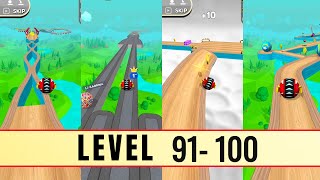 Going Balls Unleashed : Level 91 to 100 | Super SpeedRun Gameplay | super fast going ball | 4k game screenshot 1