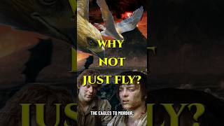 Why didn’t the Fellowhship fly Eagles to Mordor? #lordoftherings #lotr #middleearth #tolkien