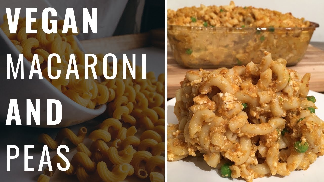 Vegan Macaroni and Peas (WFPB, Oil Free)