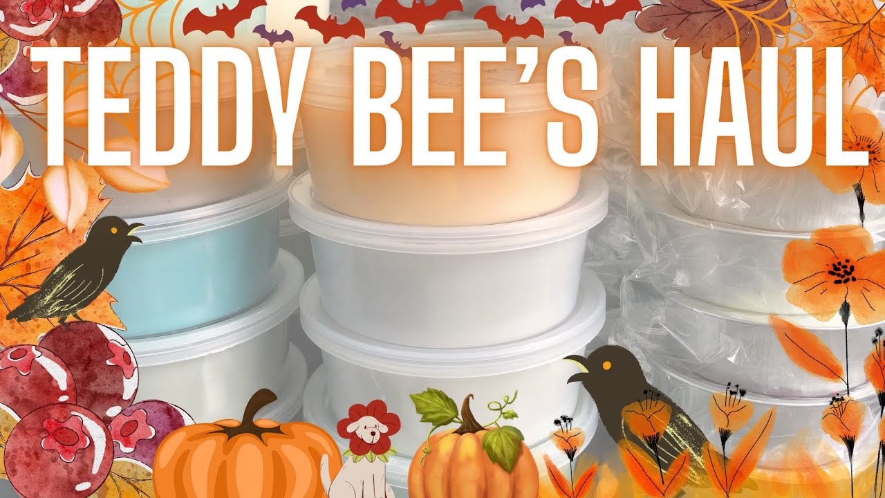 Teddy Bee's Ginormous 😂 May Preorder Haul: Forget Me Nots 🍯 Part 1 #waxmelts #waxhaul 