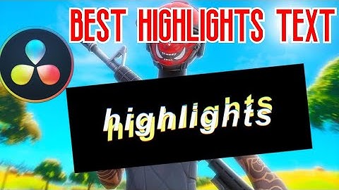 How to Edit Intro text like *NADAVB* | PRESET| (davinci resolve 16/17)