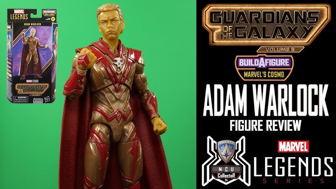 Marvel Legends STAR-LORD Guardians of the Galaxy Vol 3 Cosmo BAF Wave MCU  Movie Figure Review 