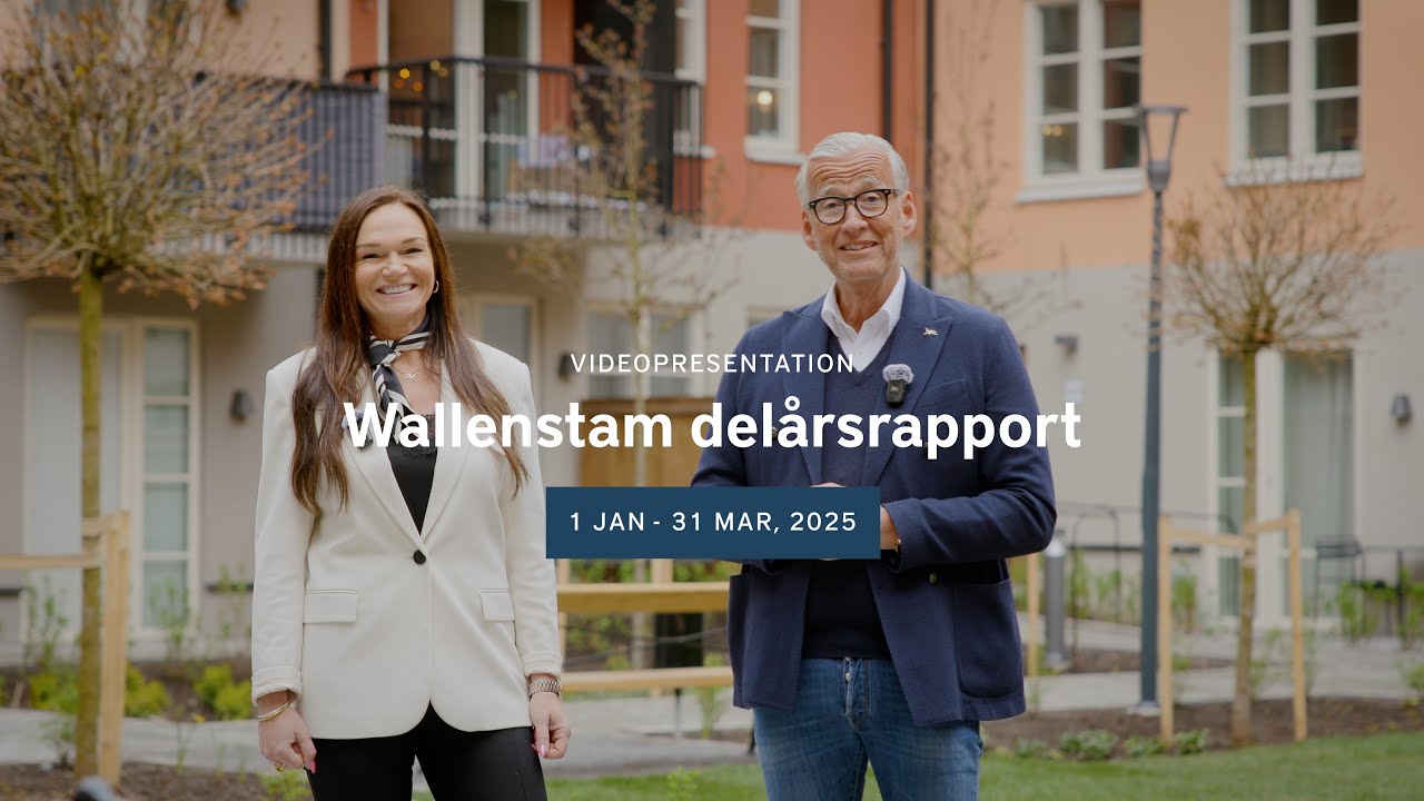 Wallenstam delårsrapport 1, 2025