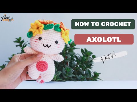 Video #283 | AXOLOTL AMIGURUMI (1/4)| HOW TO CROCHET... - youtube