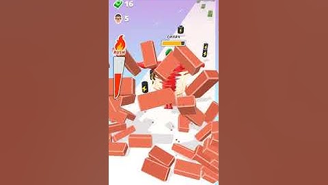 Muscle rush smash running 3D All Levels Android IOS  #shorts