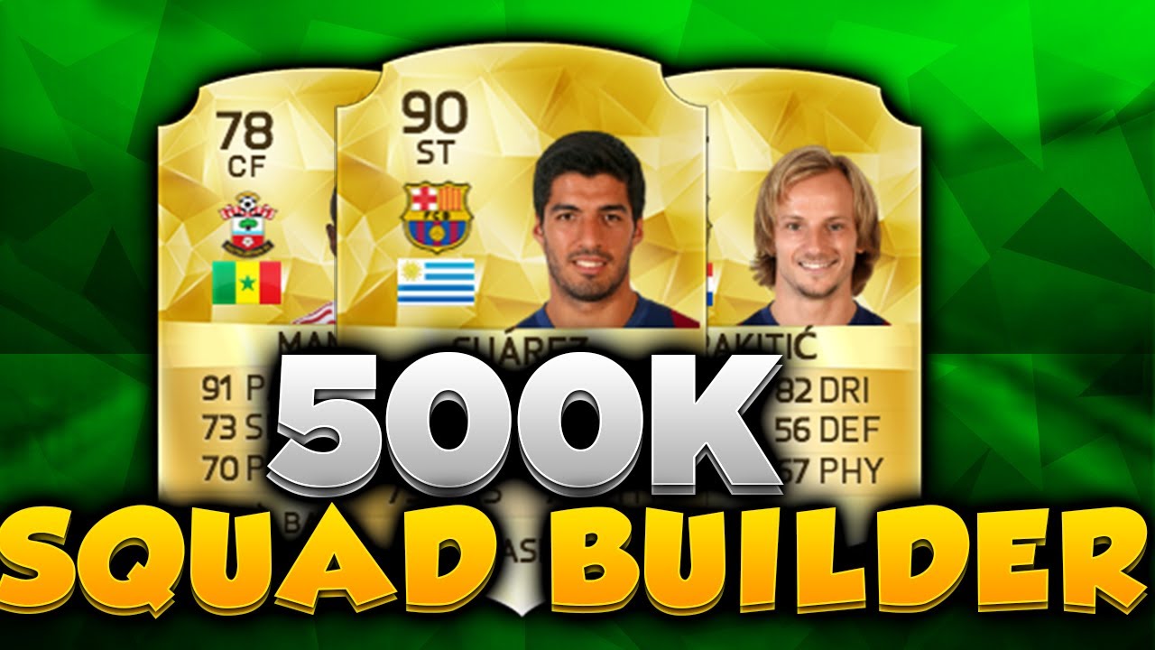 FIFA16 500K SQUAD BUILDER