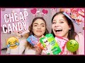 Trying Cheap Valentine's Day Candy w/ Stephany Rodriguez
