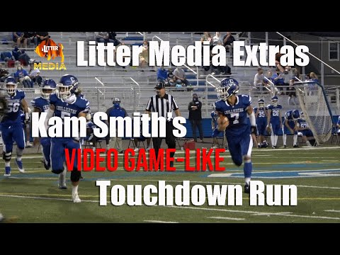 Litter Media Extras: Chillicothe's Kam Smith's video game-like move on a TD run vs Miami Trace