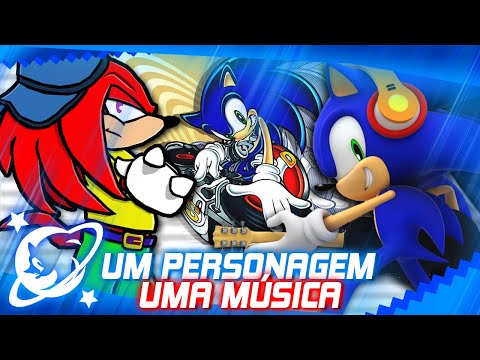 Sonic, 1 personagem, 1 música