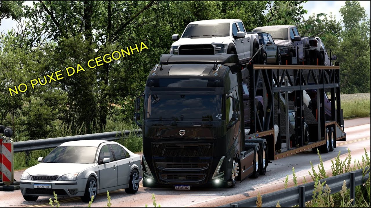 VOLVO FH 500 NO PUXE DA CEGONHA - ETS 2 1.57 MODS BR