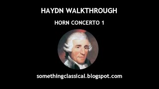 HAYDN - HORN CONCERTO 1 (full analysis)
