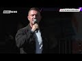 Tommy Robinson Addresses Massive Crowd At Unite The Kingdom Rally