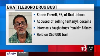 Brattleboro man in jail after Wednesday drug bust