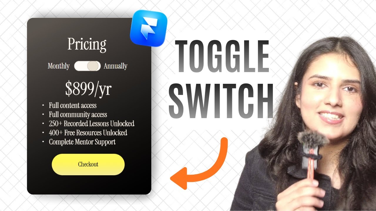 Framer Toggle Switch Tutorial | Web Design Tutorial for Beginners