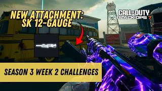 Unlocking the SK 12-Gauge Masterkey in the Season 3 Week 2 Challenges (Black Ops 7 Zombies)
