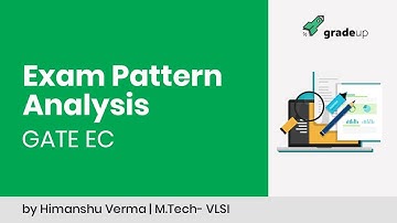 GATE Exam Pattern for EC | Topicwise Weightage Analysis by Himanshu Verma M.Tech (VLSI)