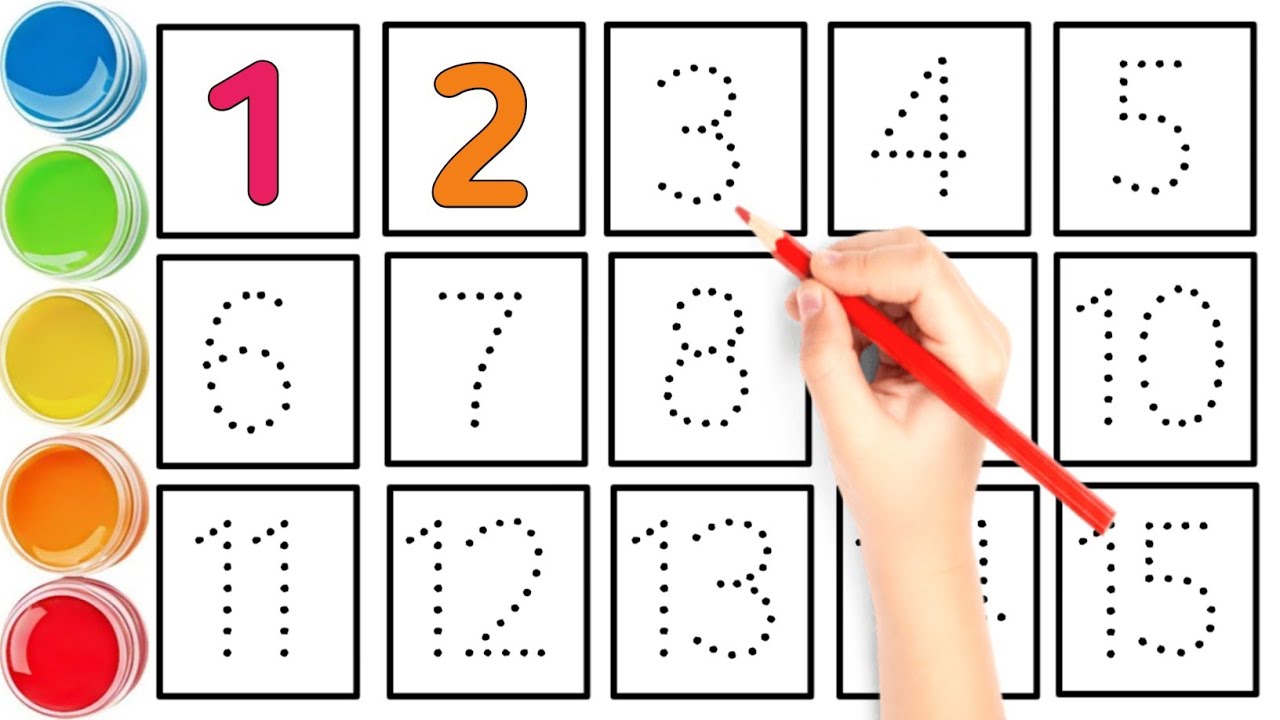 1 to 15 Counting सीखें | नन्हे बच्चों के लिए नंबर गिनती | Fun Learning ...