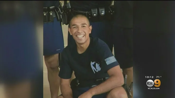 Touching Memorial Held For Slain Off-Duty Officer Allegedly Killed By Tagger