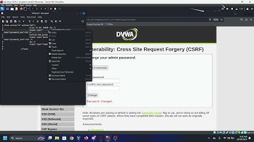 DVWA Low Security CSRF (Cross-Site Request Forgery)vulnerability walkthrough-eductional purpose only