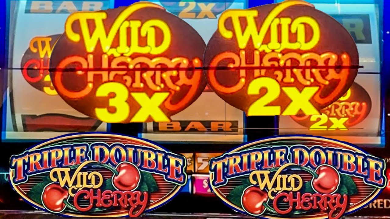 В слоте Triple Double Cherry выпадают дикие множители!