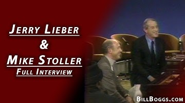 Jerry Lieber and Mike Stoller Full Interview with Bill Boggs