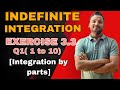 Indefinite Indefinite | Ex.3.3 | Integration by parts | u.v rule | HSC science| by SHABBIR SIR 