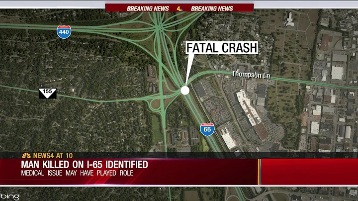 Deadly crash on I-65 believed to be caused by medical issue