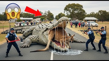 🔥 Terrifying Battle: Brave Rescue Team Fights Giant Python to Save Helpless Kangaroo! 🔥