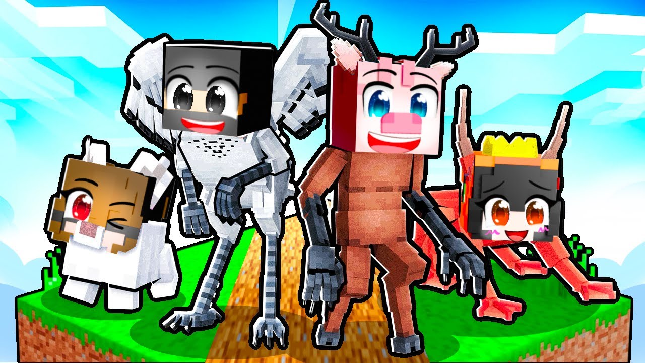 Přežij 99 NOCÍ na LESNÍM BLOCKU v Minecraftu!