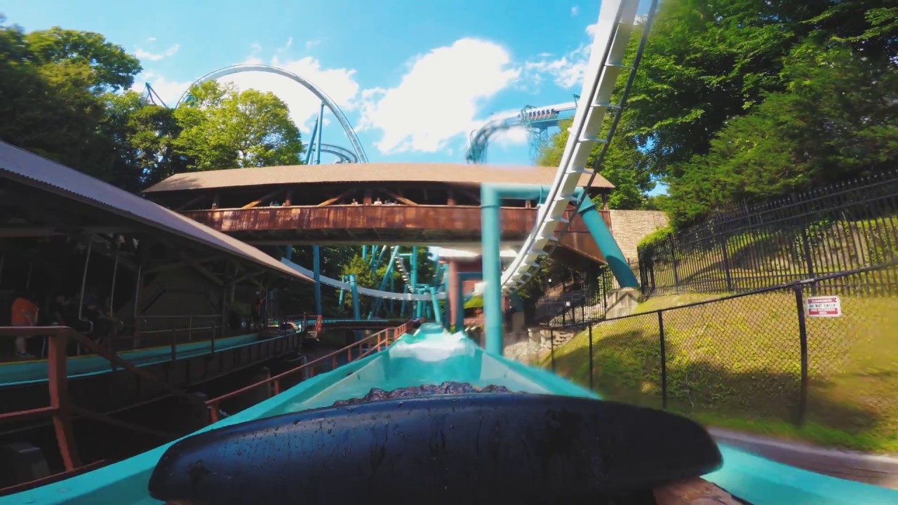 Le Scoot Log Flume Water Ride Busch Gardens Williamsburg