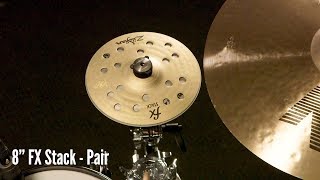 Zildjian Sound Lab: 8' FX Stack | Pair & HiHat (Played on Kit)