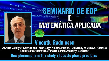 VICENTIU RADULESCU -SESSÃO 46 SEMINARIO DE EDP E MATEMATICA APLICADA