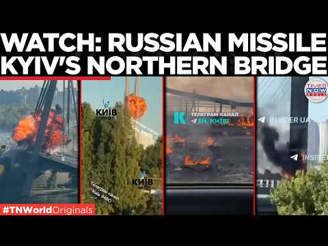 Russia Strikes Kyiv Bridge Again, Traffic Chaos Grips Ukrainian Capital | Times Now World