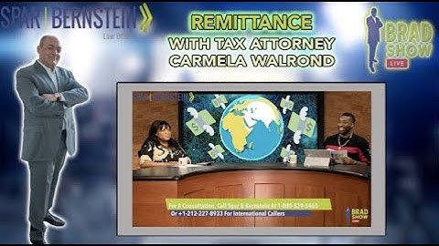 Remittance With Tax Attorney Carmela Walrond 103 | Attorney Insight