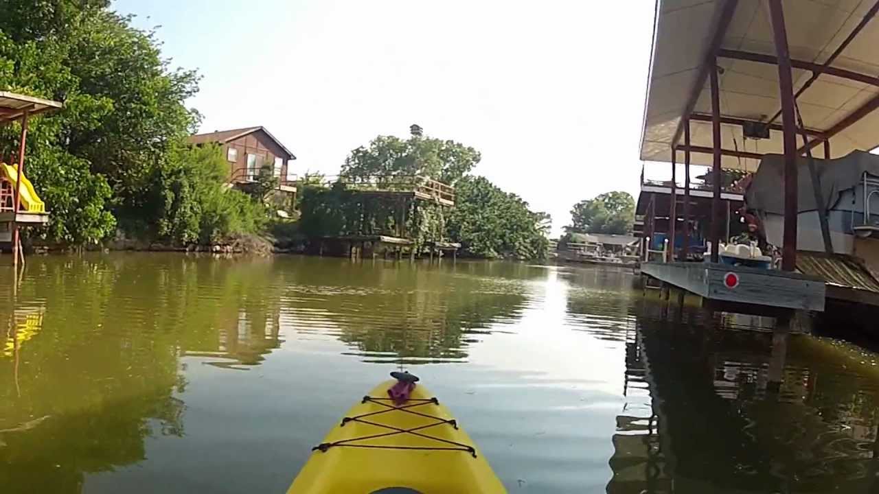 Lake Granbury Kayak Largemouth Bass Fishing YouTube