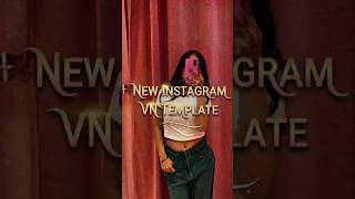 She's So Perfect 😍 New VN Template Code | Viral Instagram Reel Edit