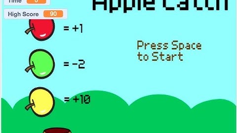 Apple Catch - MIT Scratch Tutorial