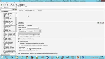 How to Create a Custom Grid for a Widget in Cherwell