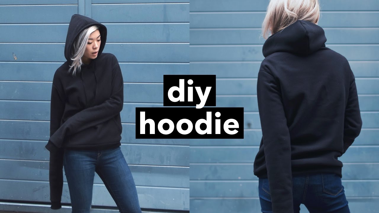 DIY Hoodie from Scratch! | WITHWENDY - YouTube