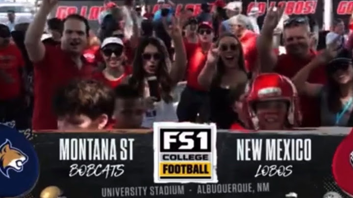 Montana State vs New Mexico CFB On FS1 Intro/Theme | 2024 College Football