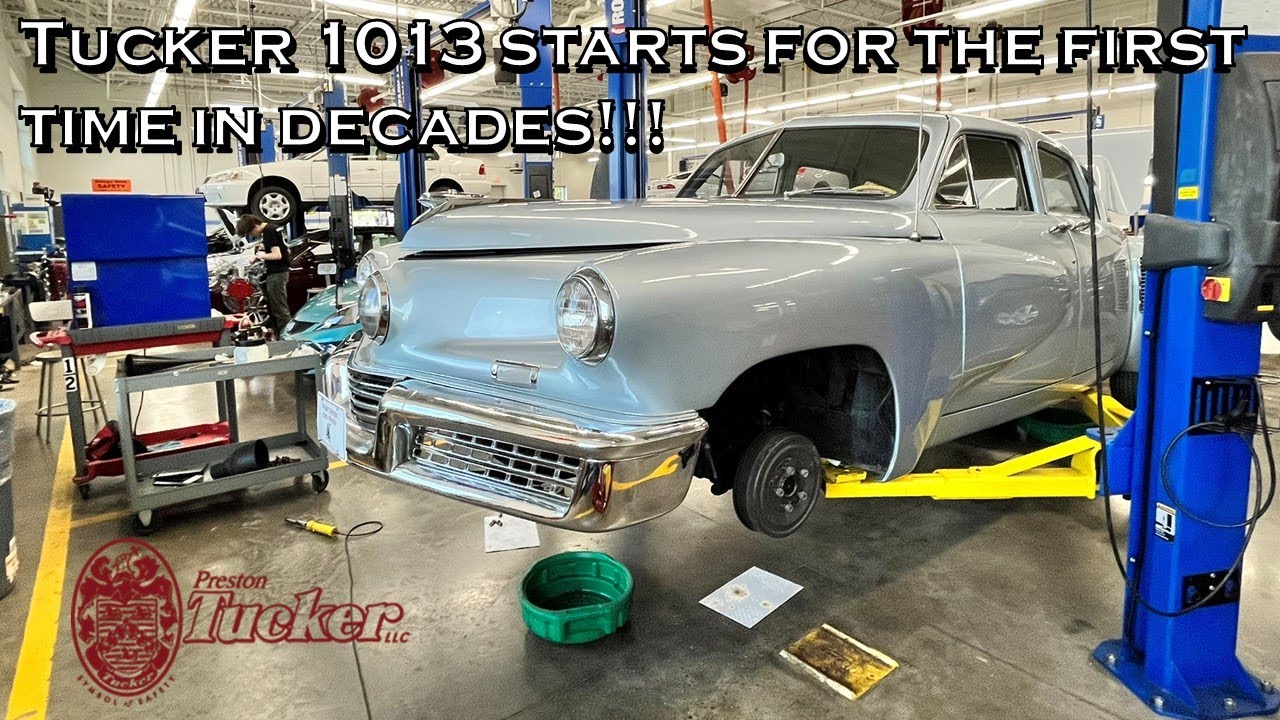 Starting The Swigart Museum's Tucker '48 #1013 For The First Time