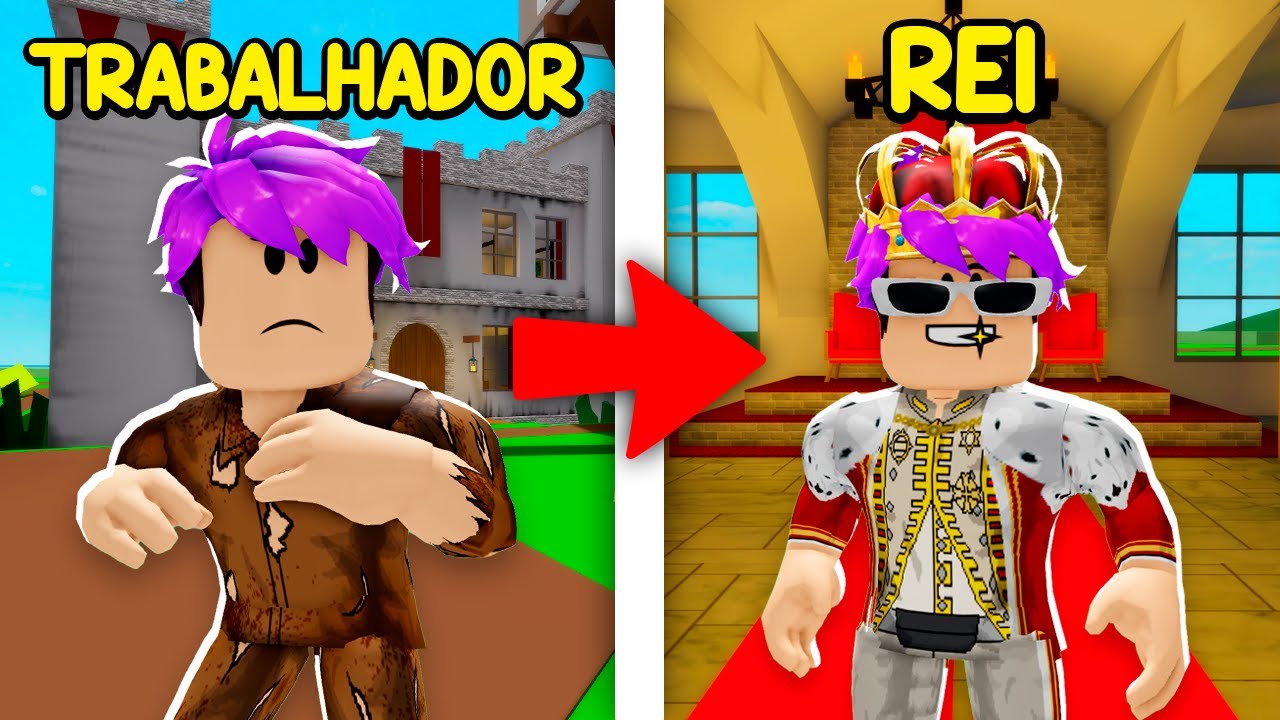 DE TRABALHADOR até REI NO BROOKHAVEN RP..