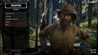 Red Dead Redemption 2 - Stranger Encounter: Sell Legendary Moose Pelt To Trapper & Shop Items (2018)