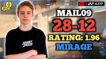 MAIL09 (28-12) RT: 1.96 | SOLOQ | EU FACEIT (MIRAGE) +VOICE | ELO 4777 | CS2 POV