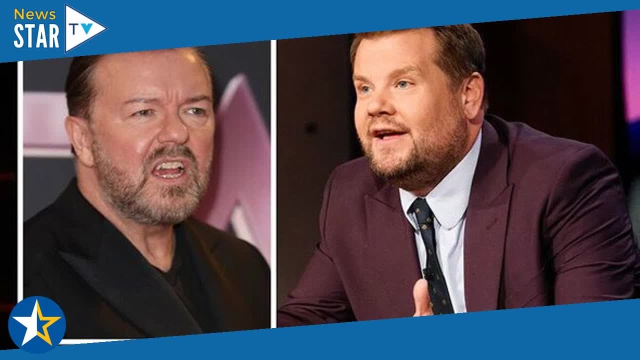 Ricky Gervais says 'horrified' James Corden apologised after joke saga
