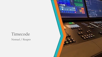 Setting up ETC Eos Timecode on Nomad