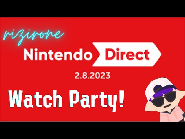 Nintendo Direct 2.8.23  February 2023 LIVE REACTIONS 